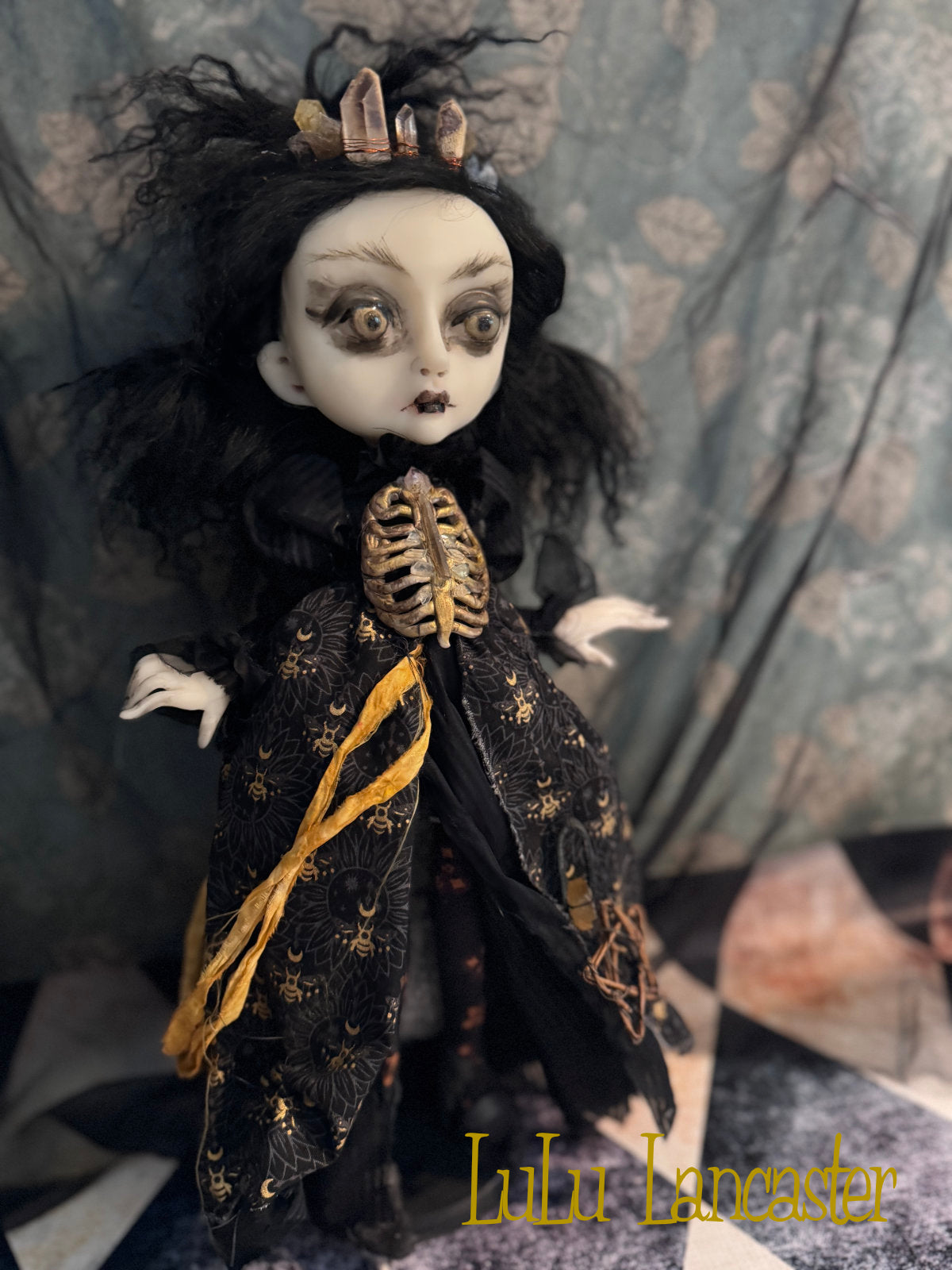 Minlorna the Crystal Witch Original LuLu Lancaster Art Doll