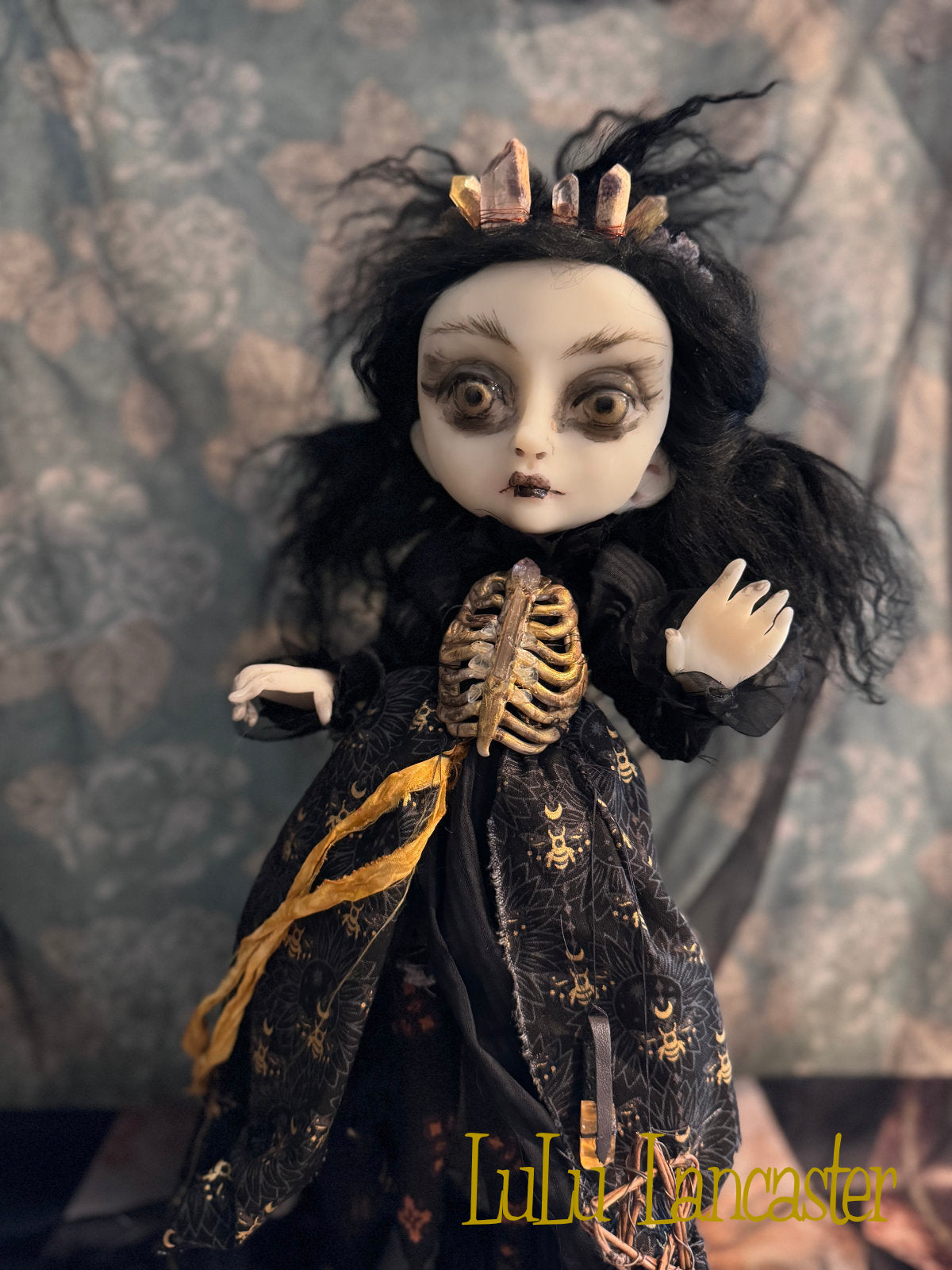 Minlorna the Crystal Witch Original LuLu Lancaster Art Doll
