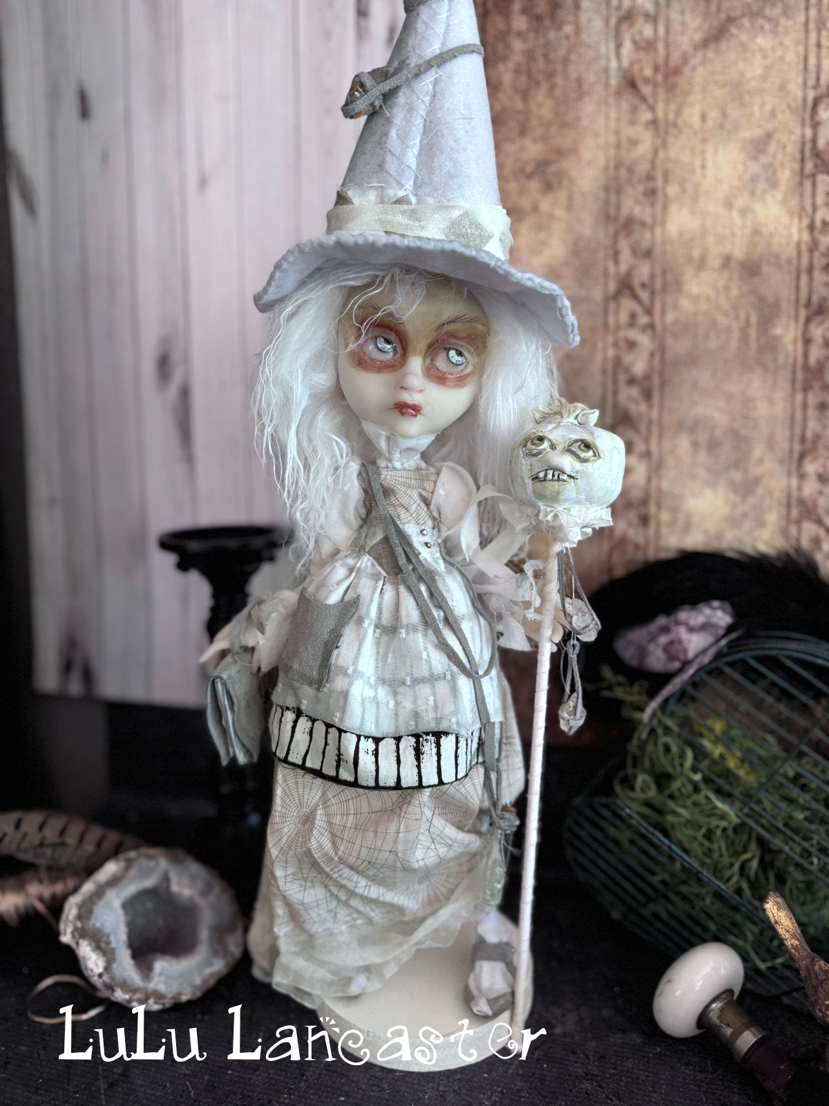 Mirage the White Witch  Original LuLu Lancaster Art Doll