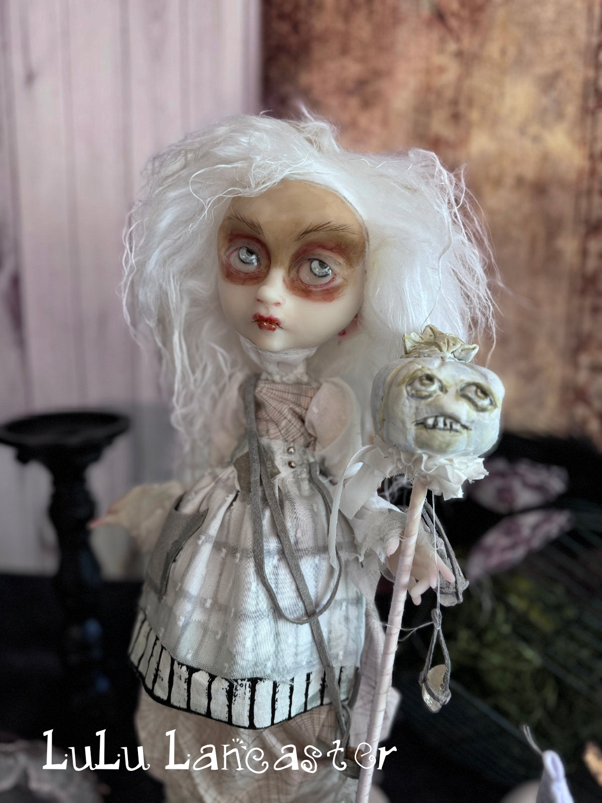 Mirage the White Witch  Original LuLu Lancaster Art Doll