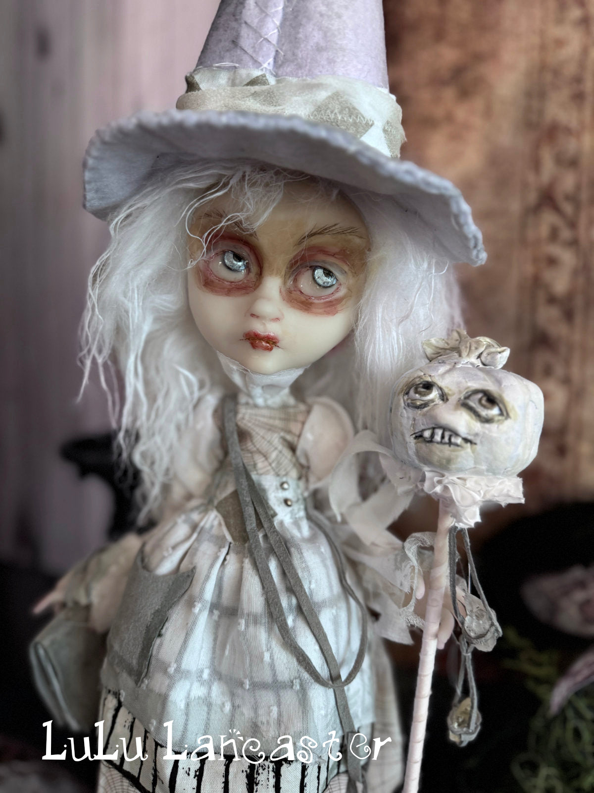 Mirage the White Witch  Original LuLu Lancaster Art Doll