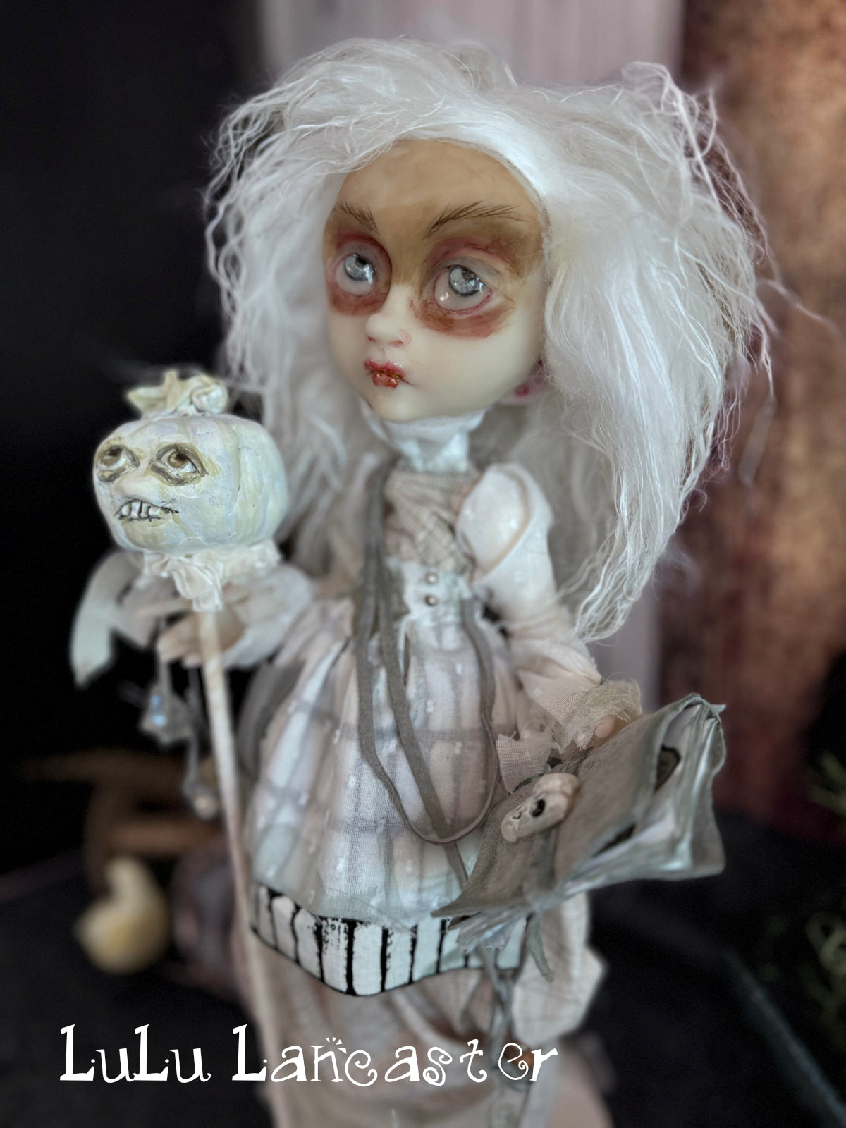 Mirage the White Witch  Original LuLu Lancaster Art Doll