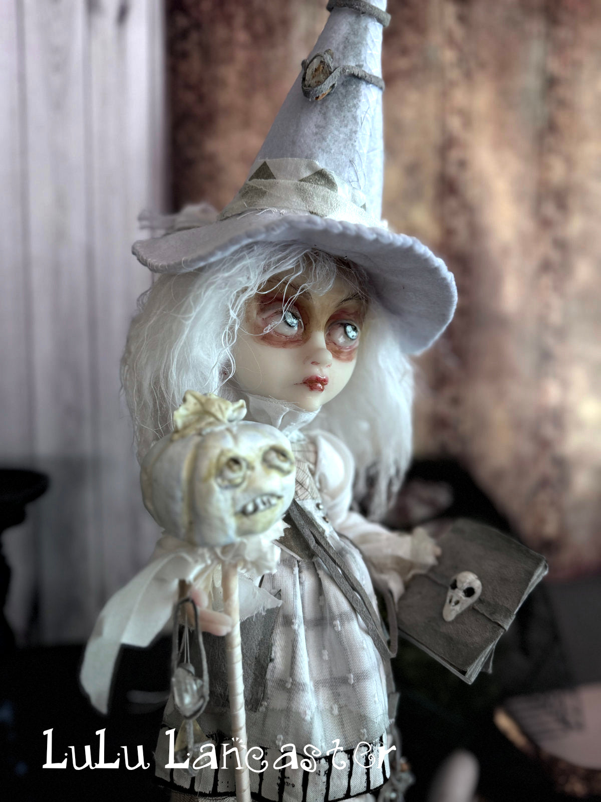 Mirage the White Witch  Original LuLu Lancaster Art Doll