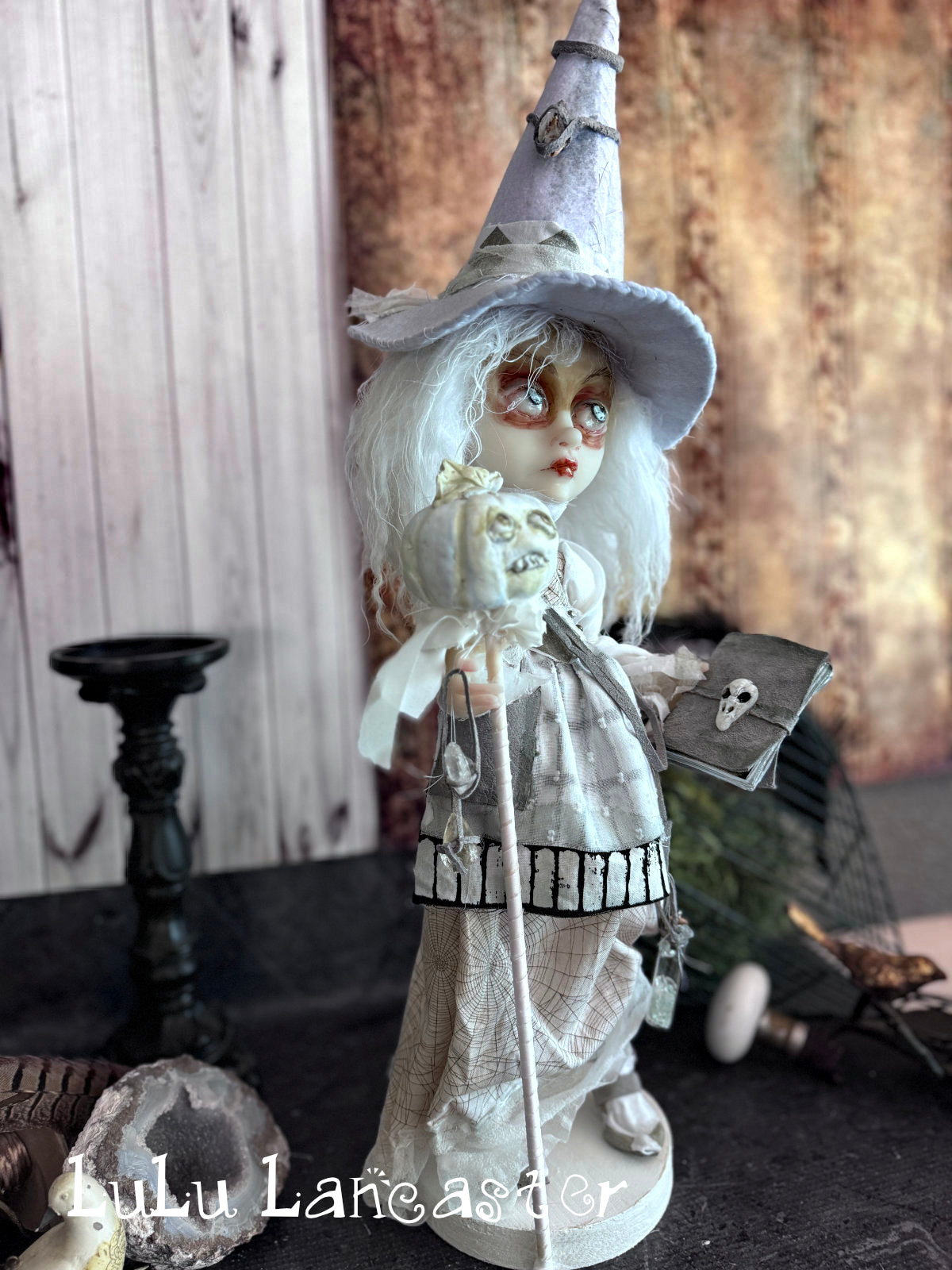 Mirage the White Witch  Original LuLu Lancaster Art Doll