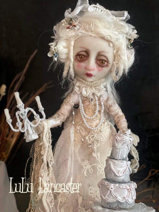 Miss. Havisham Original LuLu Lancaster Halloween Art Doll