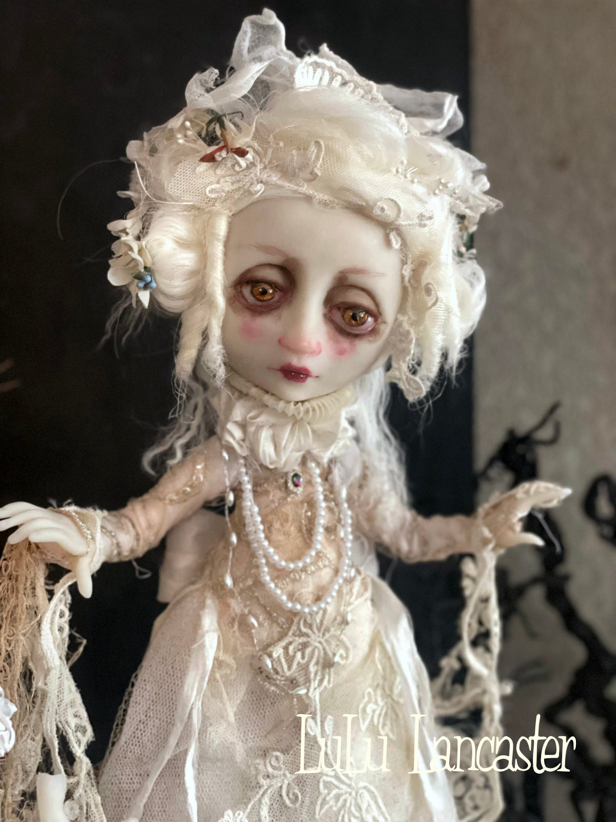 Miss. Havisham Original LuLu Lancaster Halloween Art Doll