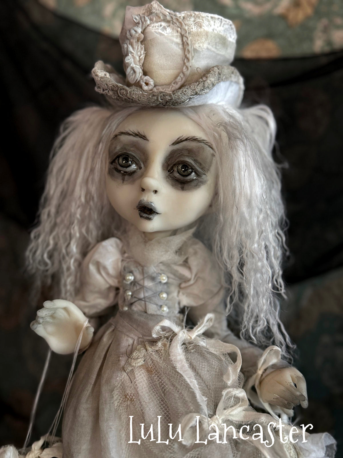 Mourning Marette the Ghost Original LuLu Lancaster Art Doll