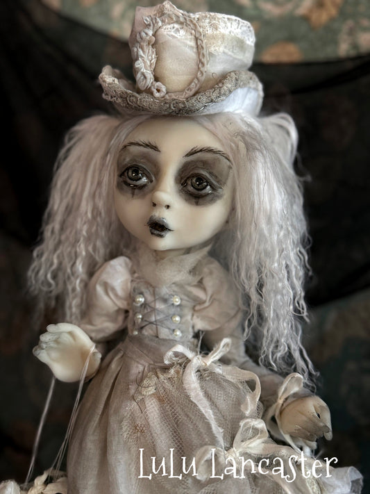 Mourning Marette the Ghost Original LuLu Lancaster Art Doll