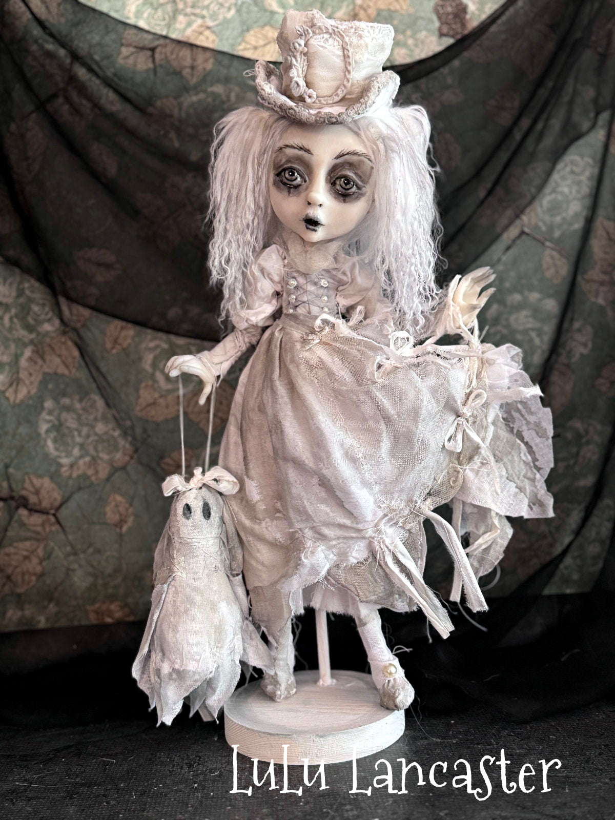 Mourning Marette the Ghost Original LuLu Lancaster Art Doll