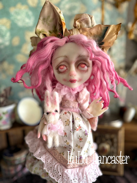 Nellie pink spring Goth Original LuLu Lancaster Art Doll