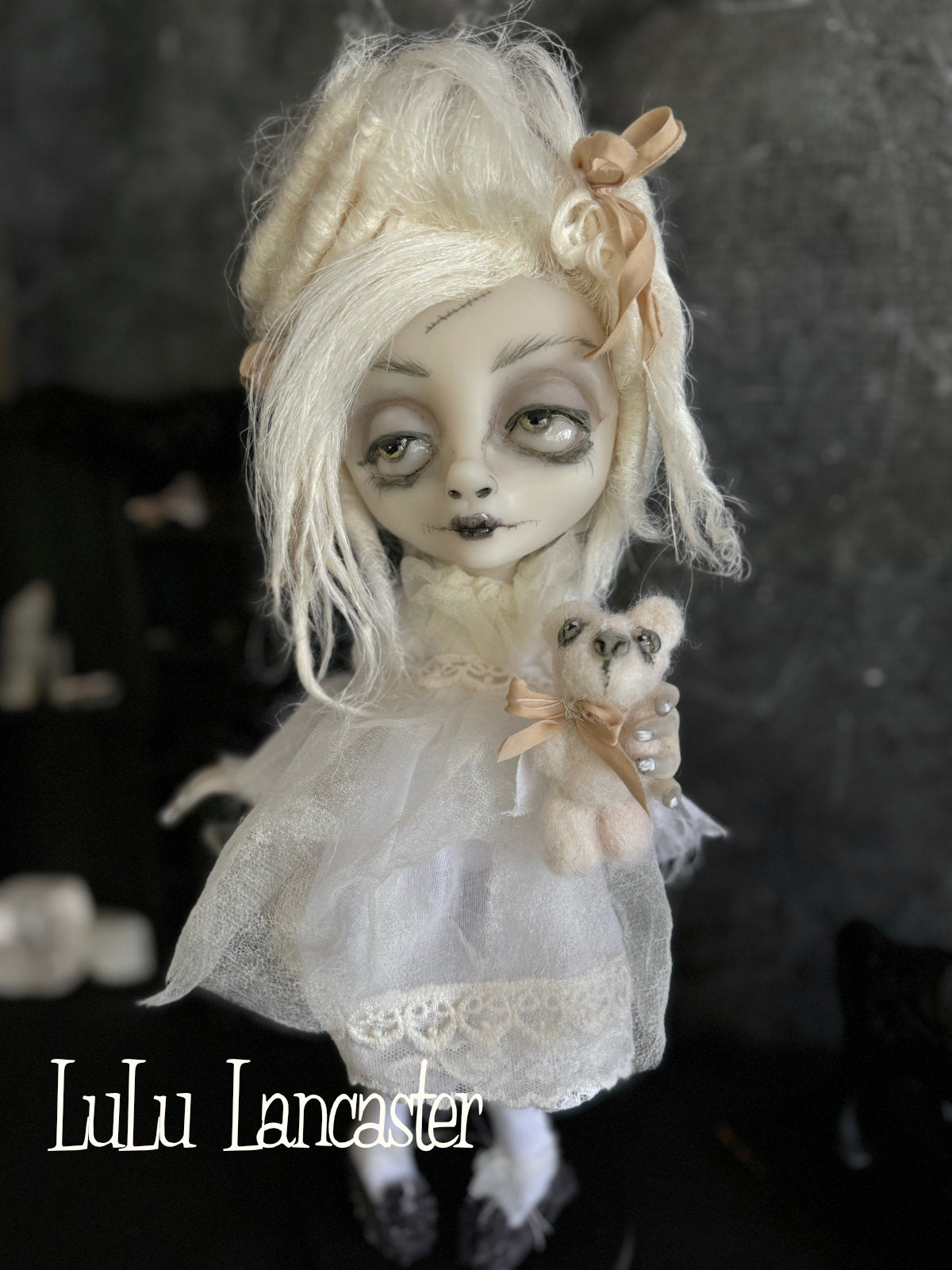 Nina the Ghostie Original LuLu Lancaster Art Doll