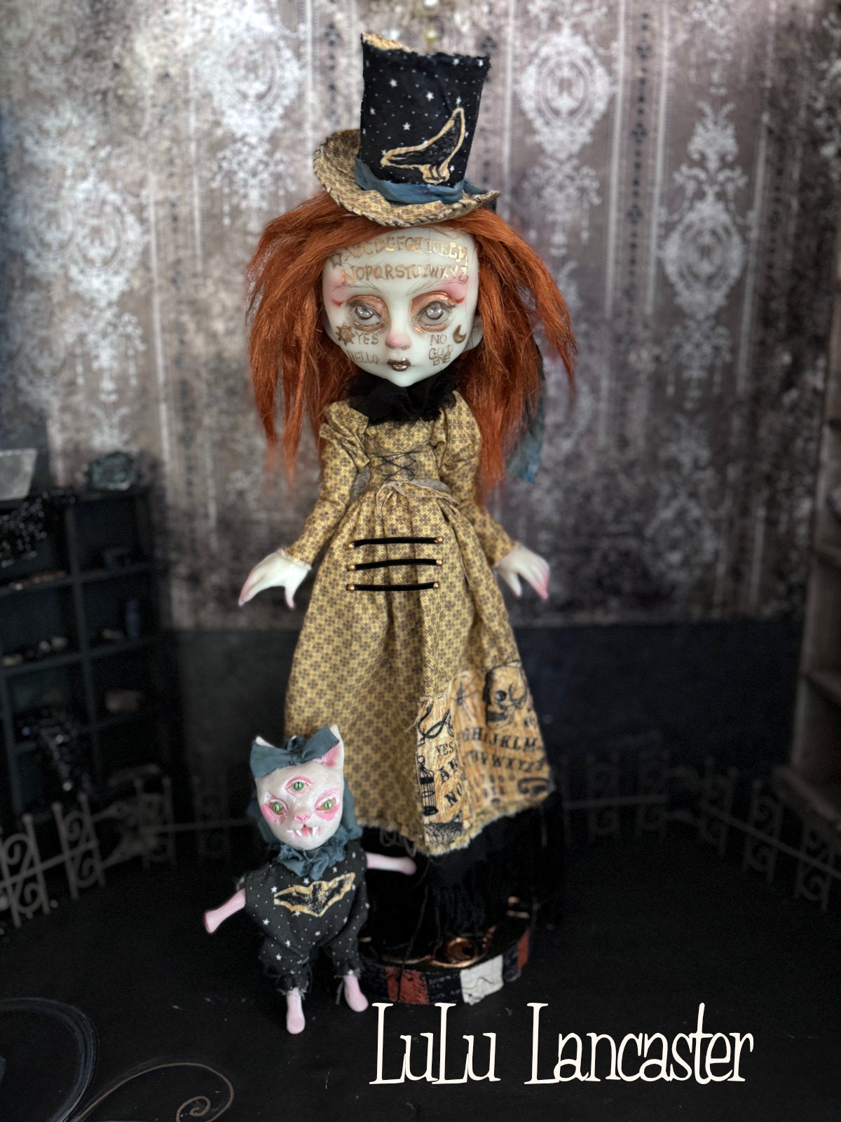 Veil the Ouija Witch Original LuLu Lancaster Art Doll