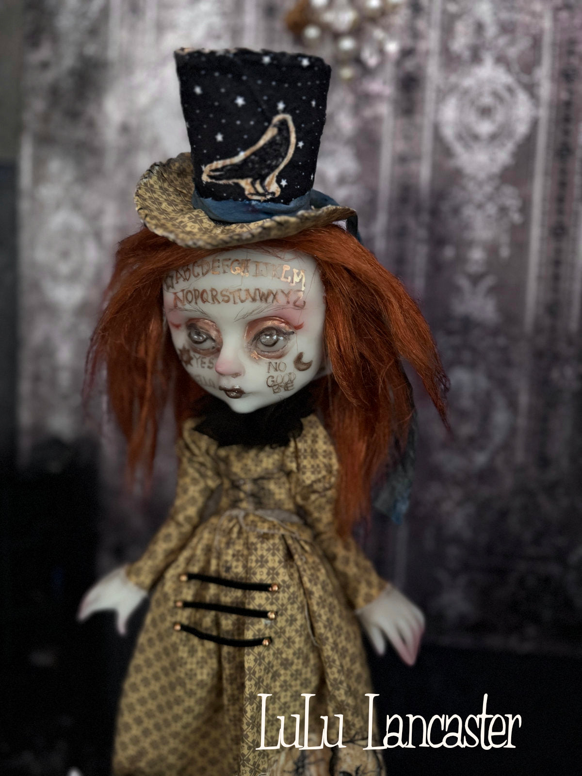 Veil the Ouija Witch Original LuLu Lancaster Art Doll