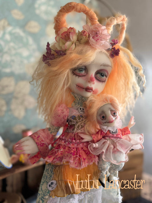 Peaches Spring Goth Original LuLu Lancaster Art Doll