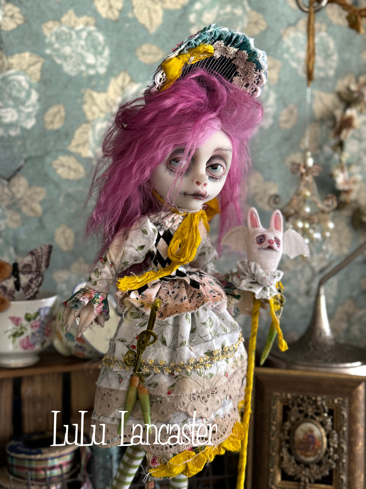 Peculiar Petula Spring Goth Original LuLu Lancaster Art Doll
