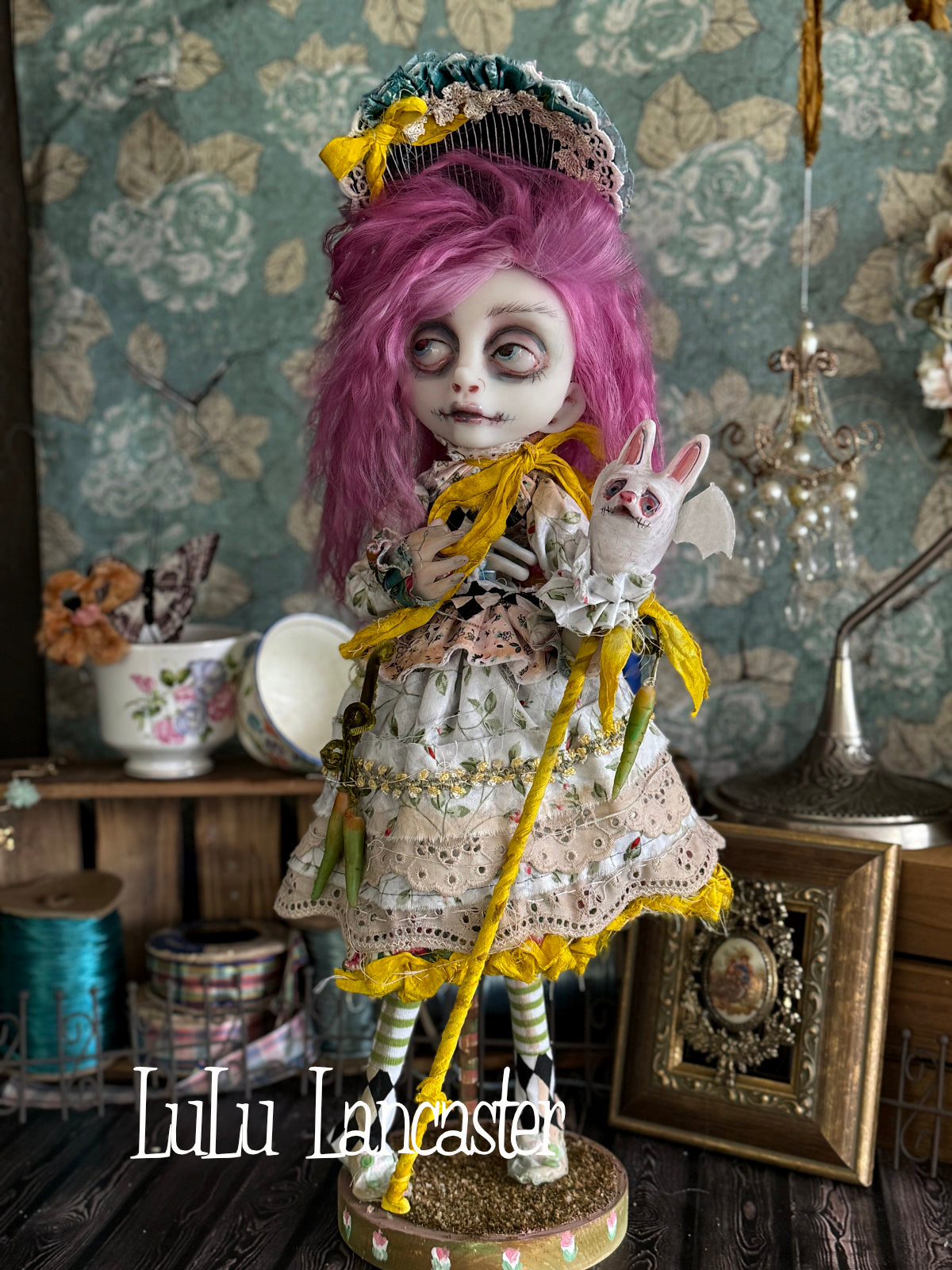 Peculiar Petula Spring Goth Original LuLu Lancaster Art Doll