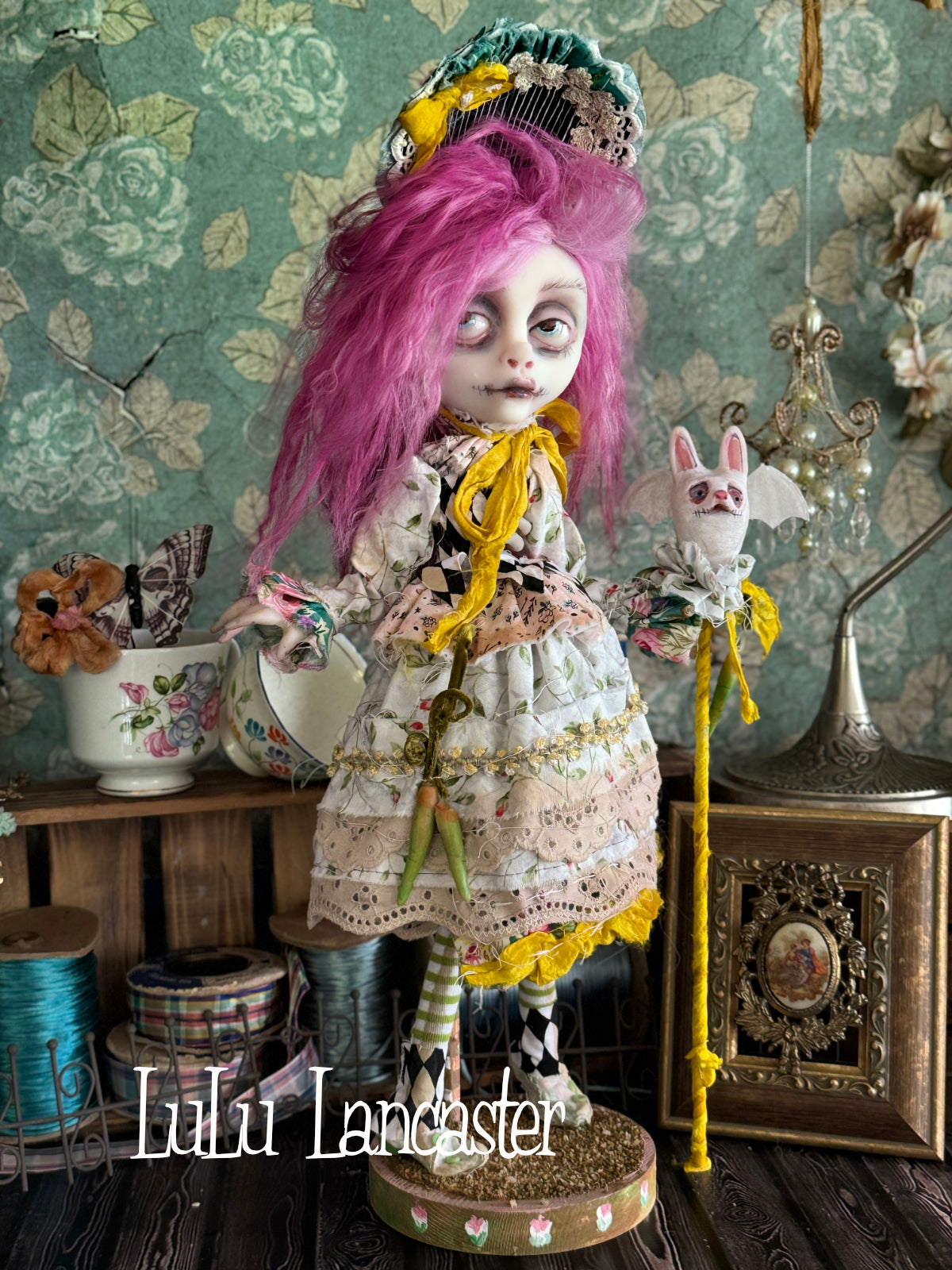 Peculiar Petula Spring Goth Original LuLu Lancaster Art Doll
