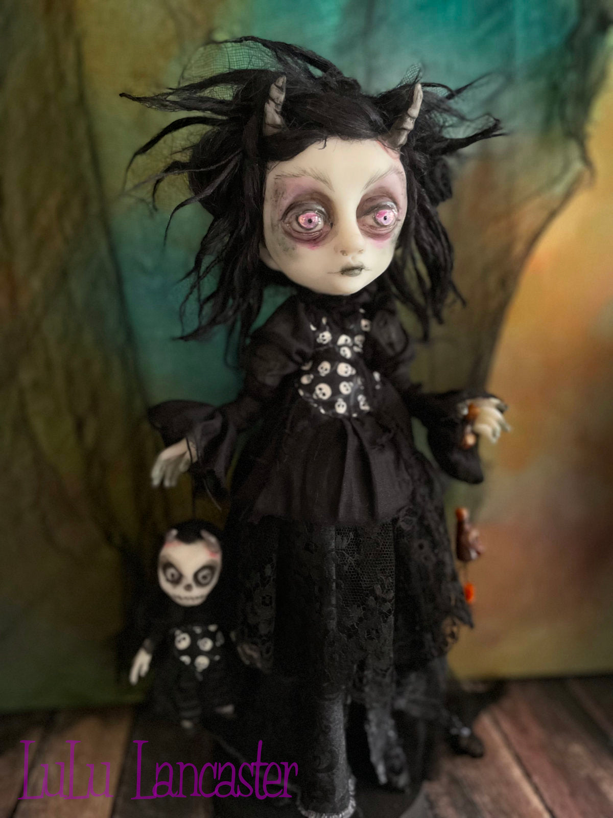 Petronella the Dark Witch  Original LuLu Lancaster Art Doll
