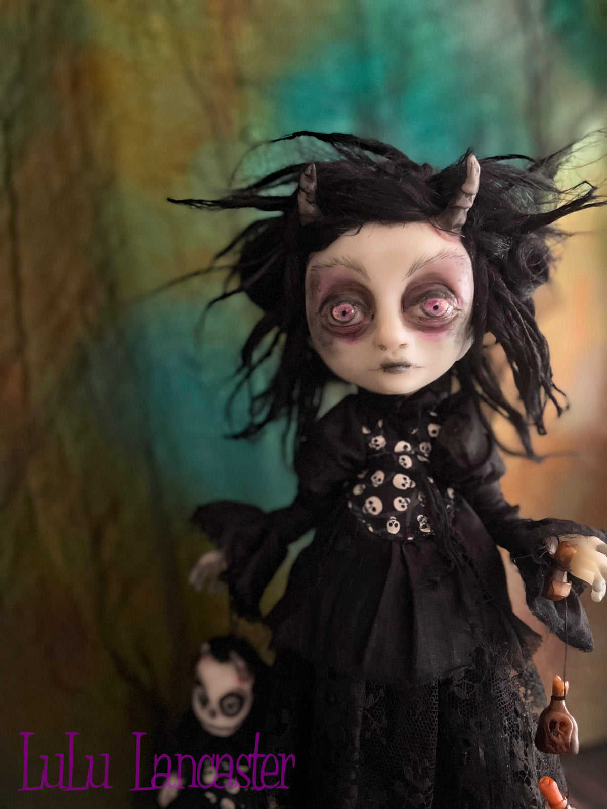 Petronella the Dark Witch  Original LuLu Lancaster Art Doll