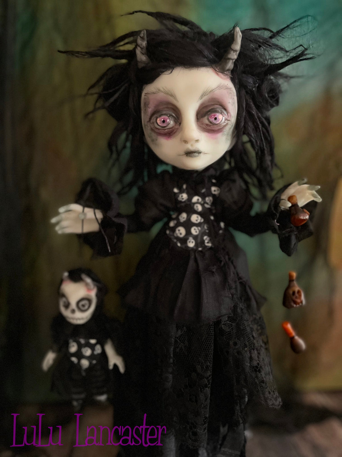 Petronella the Dark Witch  Original LuLu Lancaster Art Doll
