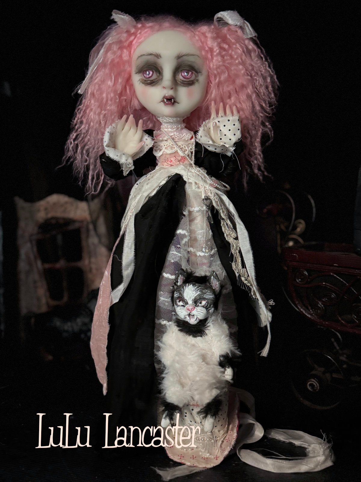 Phoebe and Carl Spring Vampire Original LuLu Lancaster Art Doll