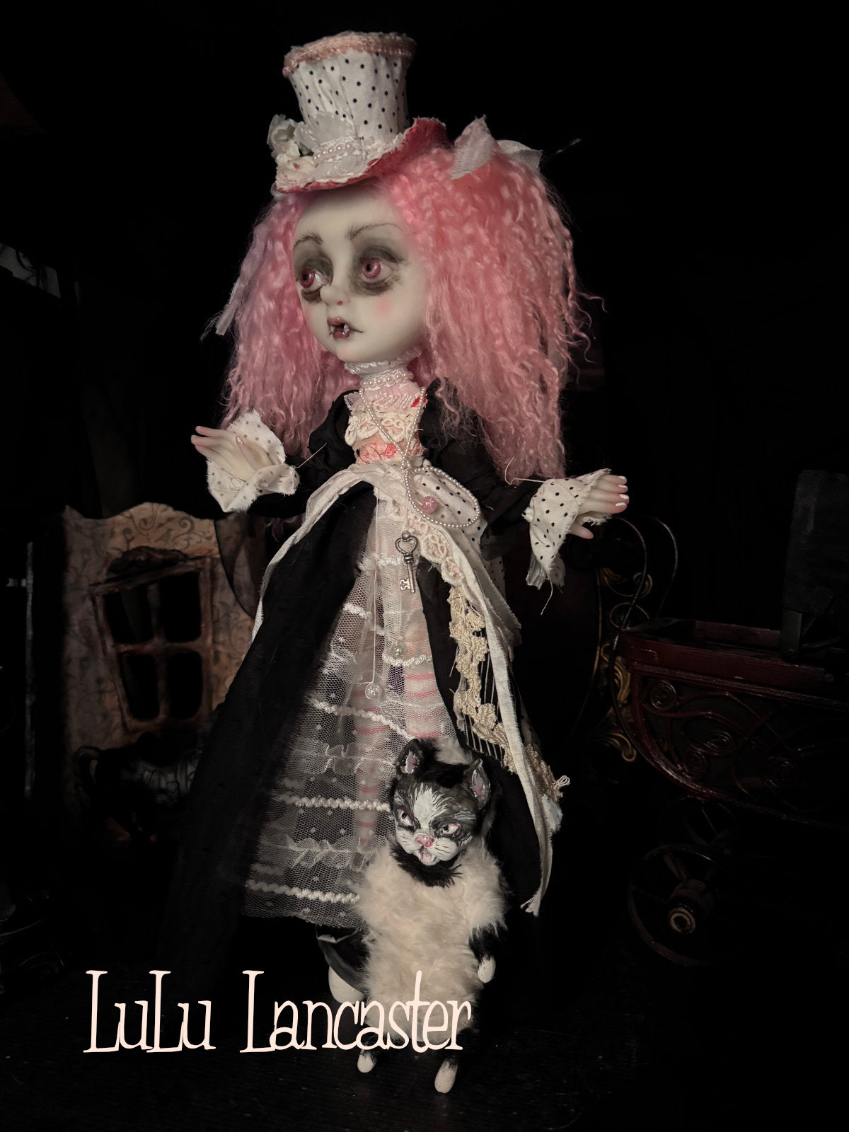 Phoebe and Carl Spring Vampire Original LuLu Lancaster Art Doll