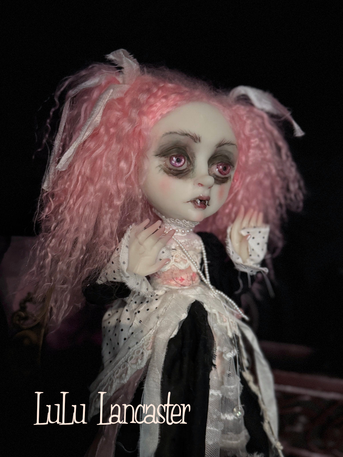 Phoebe and Carl Spring Vampire Original LuLu Lancaster Art Doll