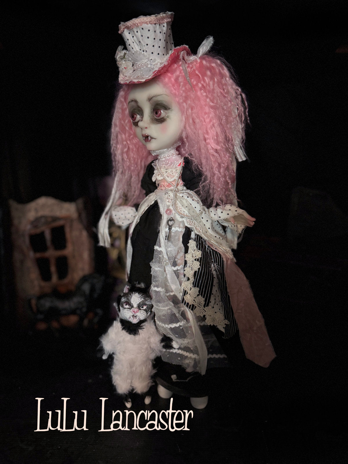 Phoebe and Carl Spring Vampire Original LuLu Lancaster Art Doll