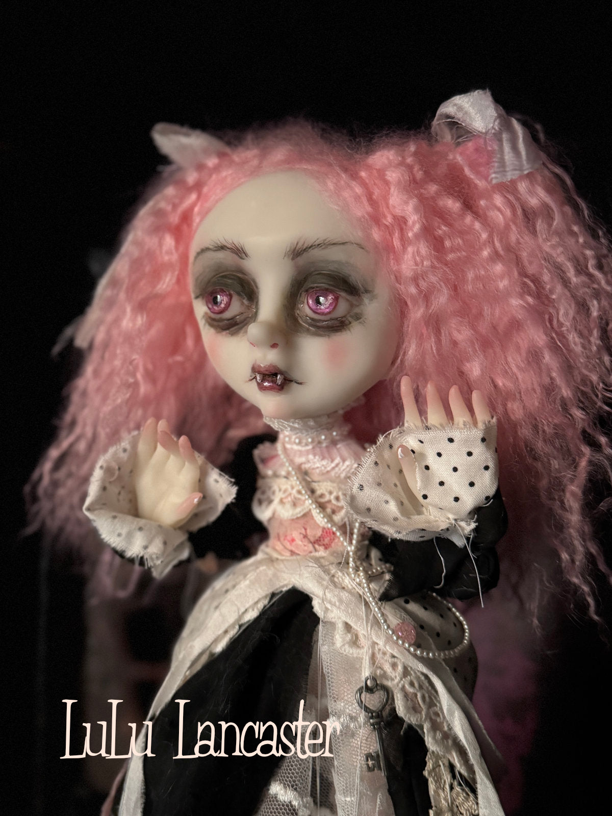 Phoebe and Carl Spring Vampire Original LuLu Lancaster Art Doll