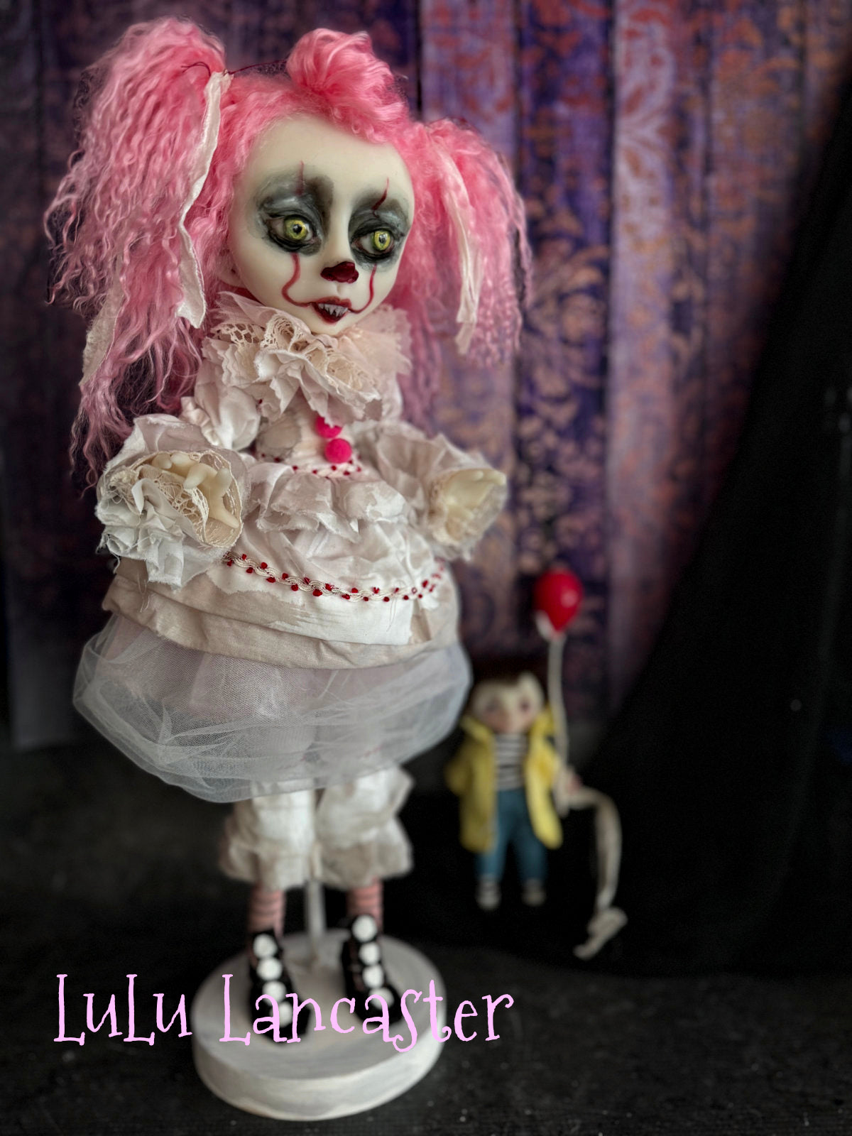 Pinky Pennywise Halloween Original LuLu Lancaster Art Dolls