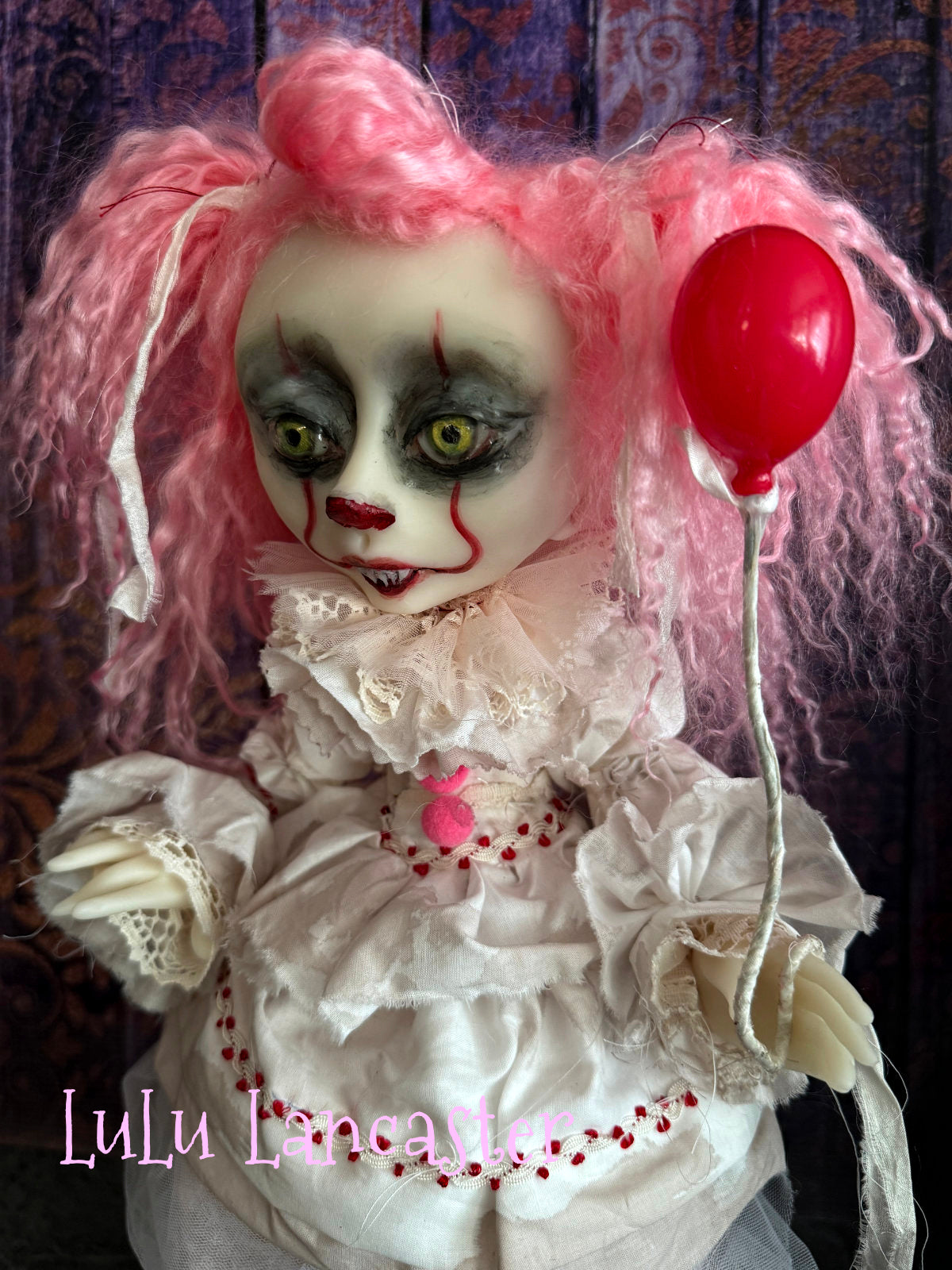 Pinky Pennywise Halloween Original LuLu Lancaster Art Dolls