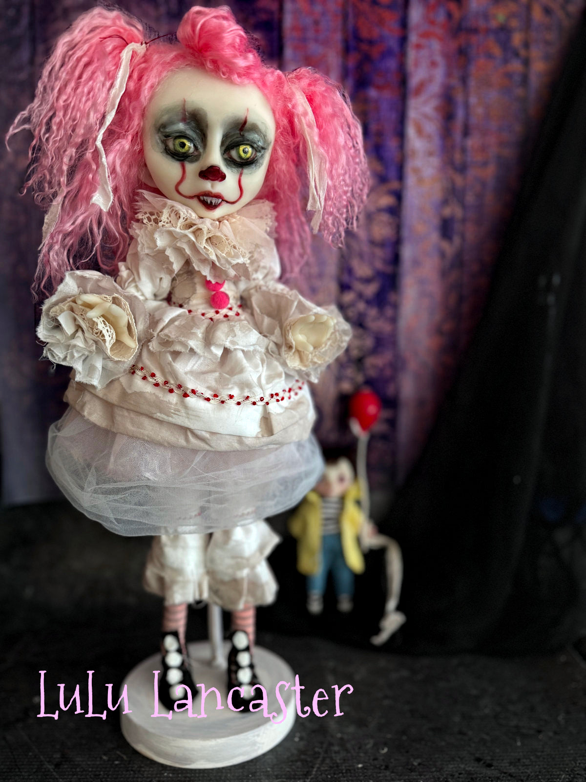 Pinky Pennywise Halloween Original LuLu Lancaster Art Dolls