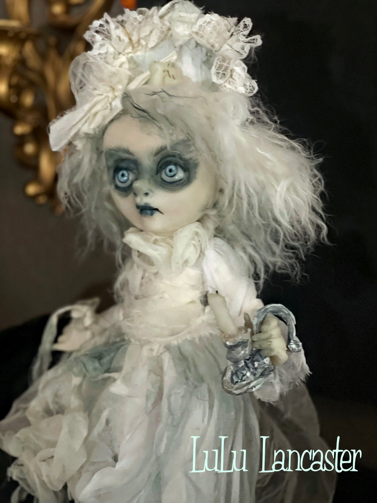 Pleasance Victorian ghostie Original LuLu Lancaster Art Dolls