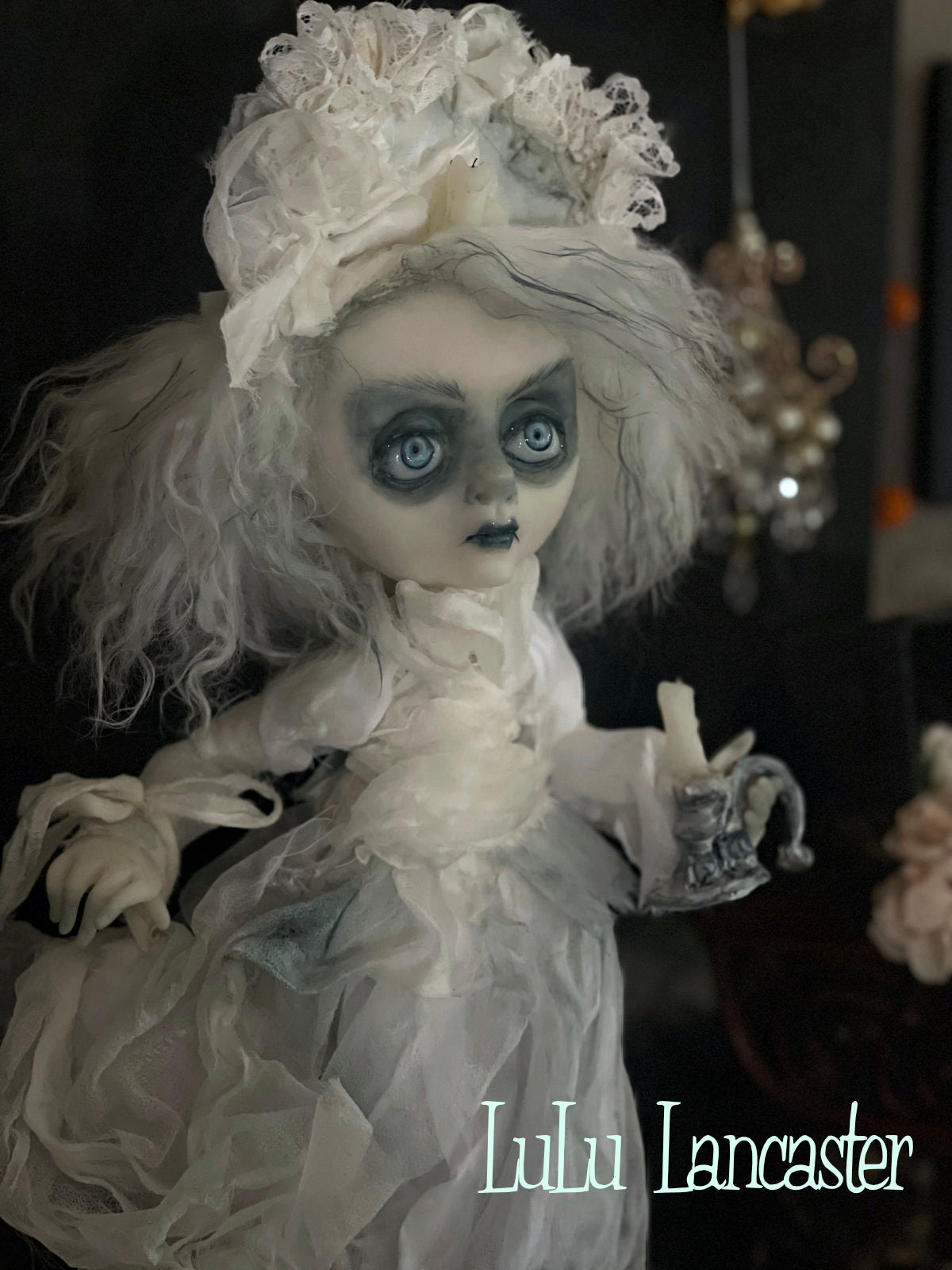 Pleasance Victorian ghostie Original LuLu Lancaster Art Dolls