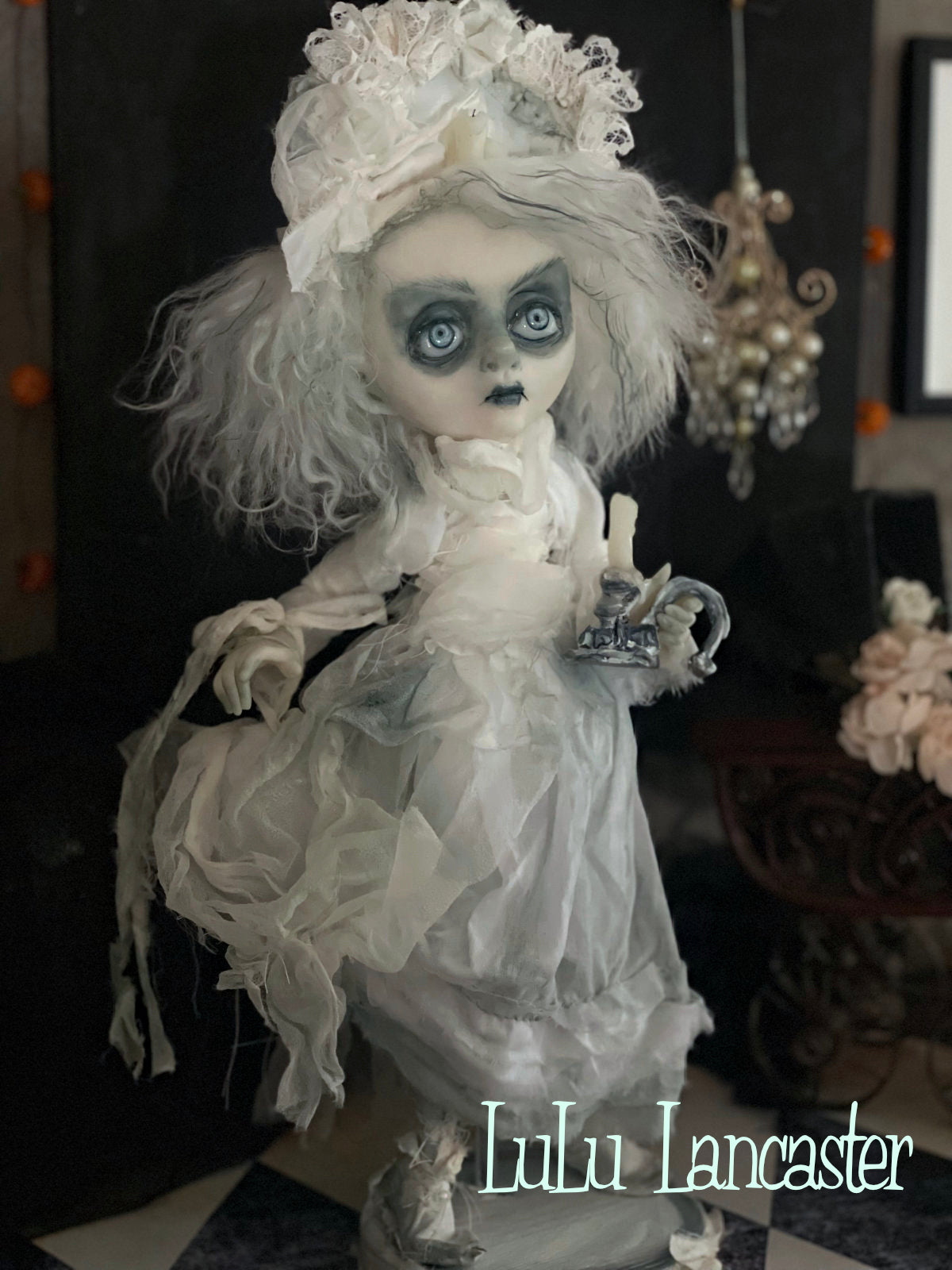 Pleasance Victorian ghostie Original LuLu Lancaster Art Dolls
