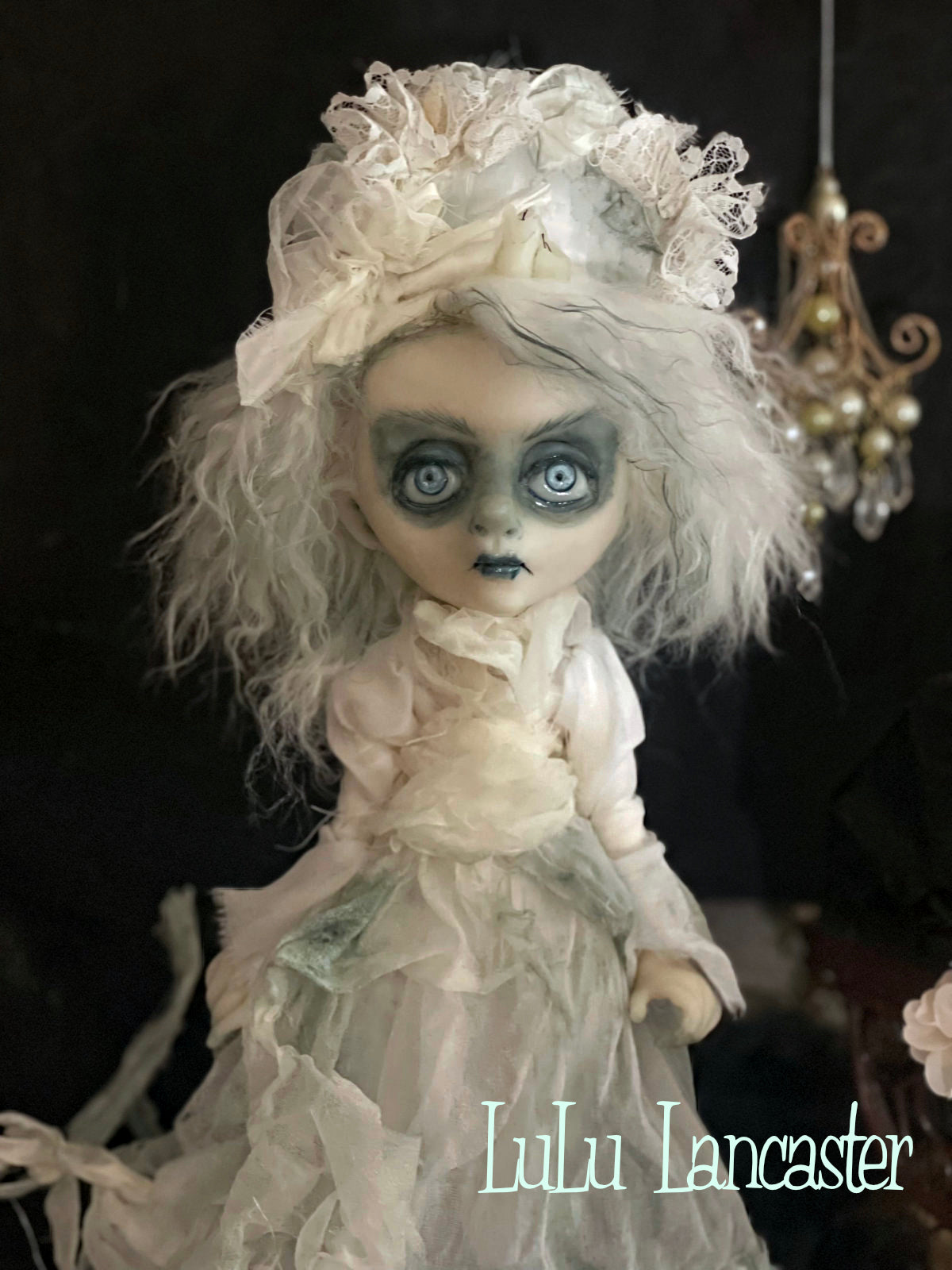 Pleasance Victorian ghostie Original LuLu Lancaster Art Dolls