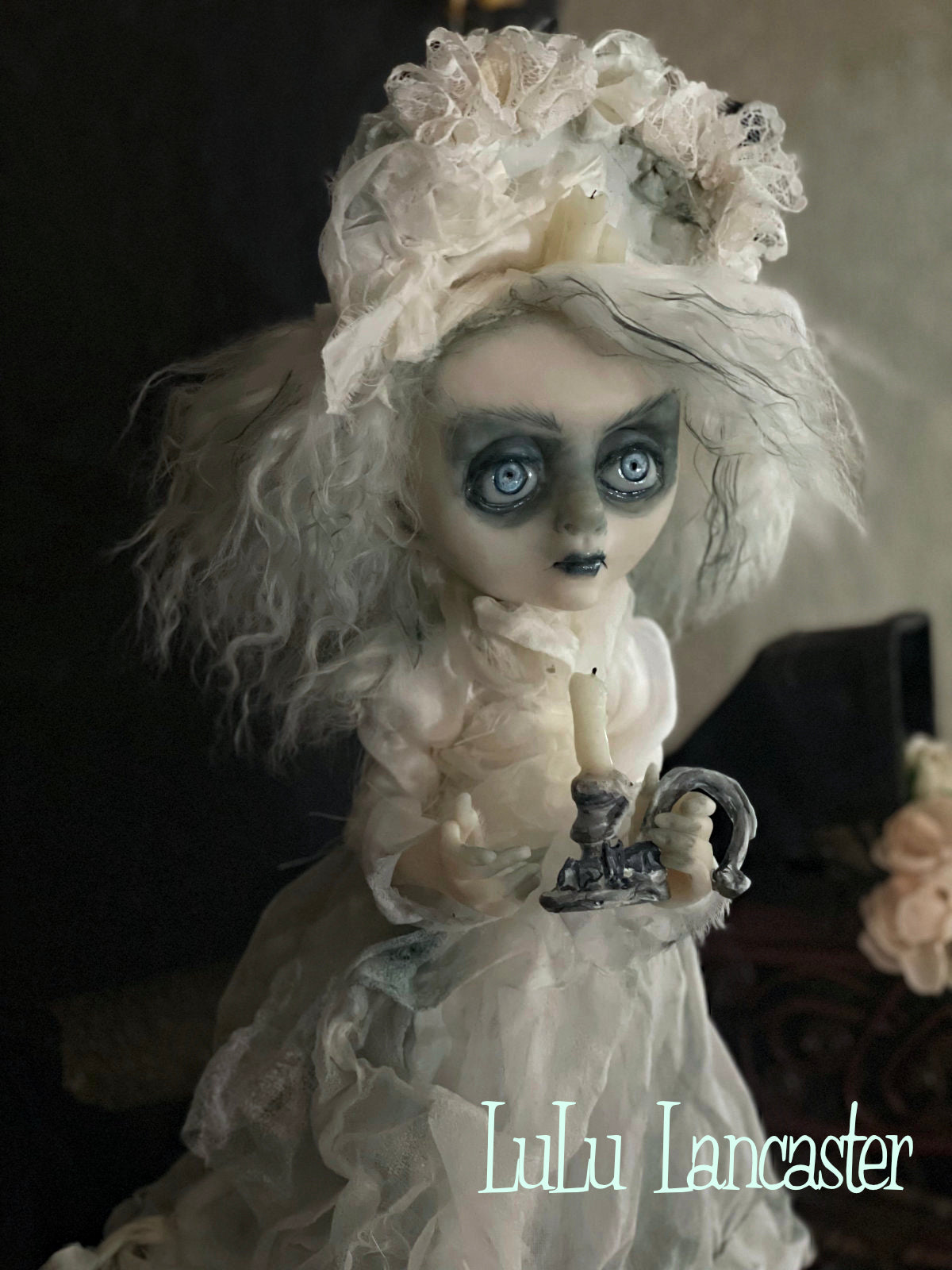 Pleasance Victorian ghostie Original LuLu Lancaster Art Dolls