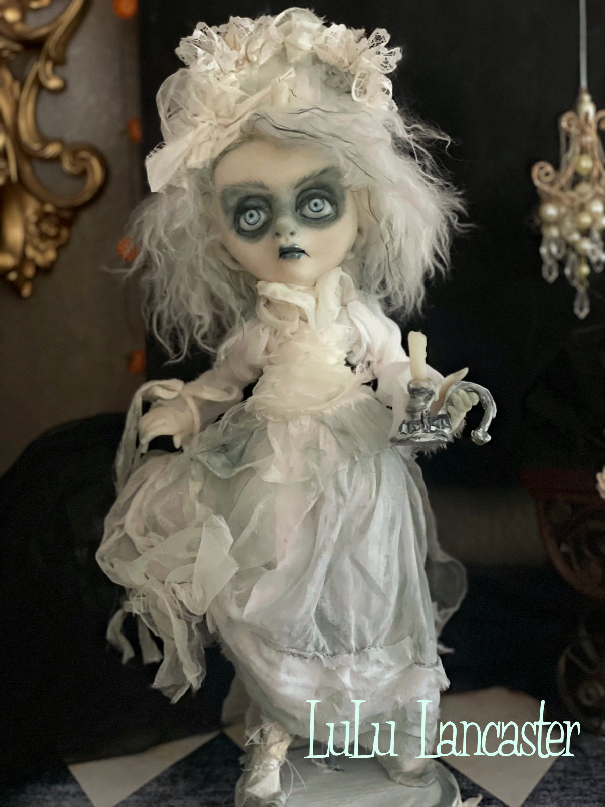 Pleasance Victorian ghostie Original LuLu Lancaster Art Dolls