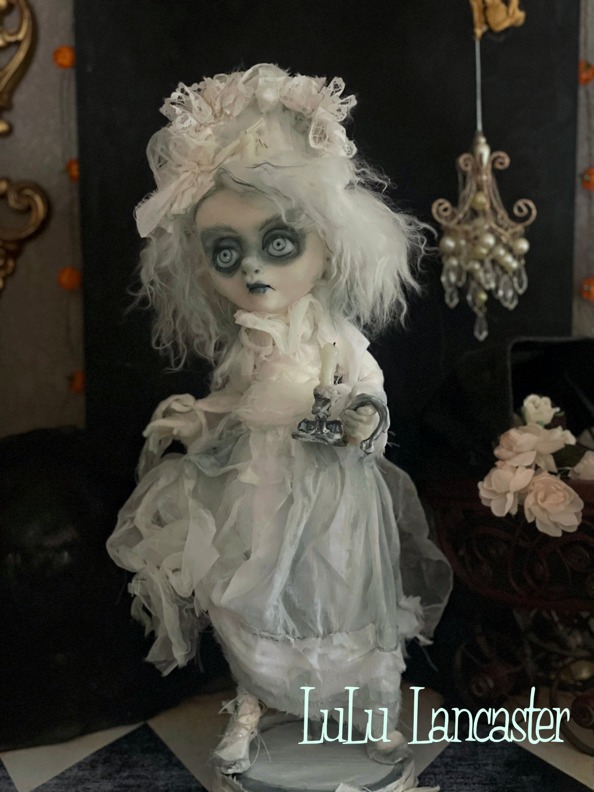 Pleasance Victorian ghostie Original LuLu Lancaster Art Dolls