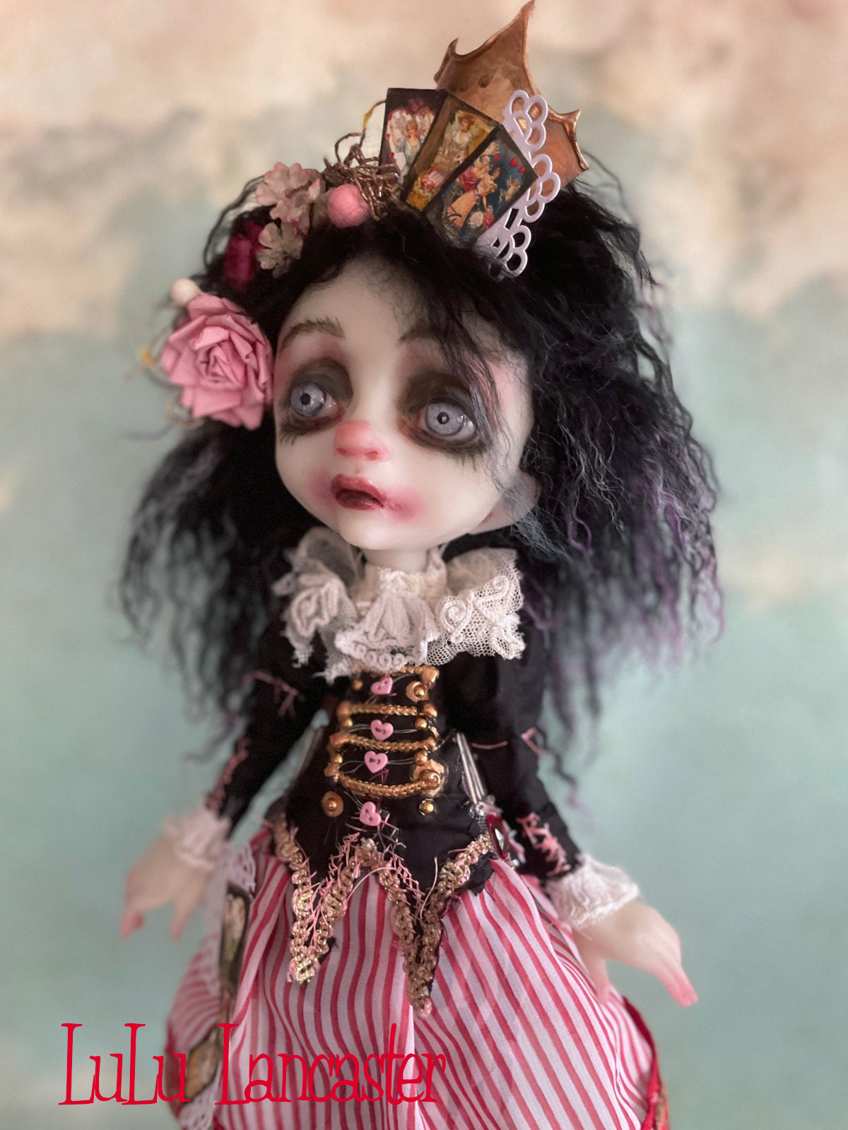 Princess Valentine of broken hearts Original LuLu Lancaster Art Doll