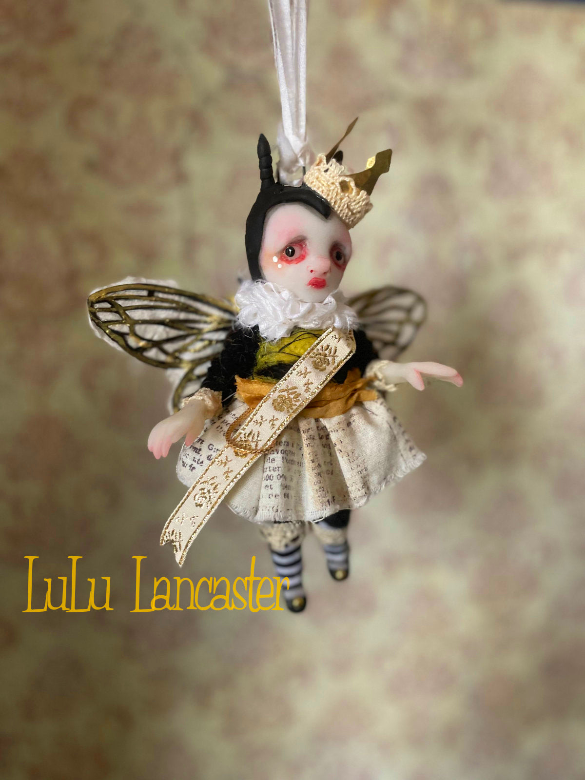 Queen Bee CeCe Mini hanging Original LuLu Lancaster Art Doll