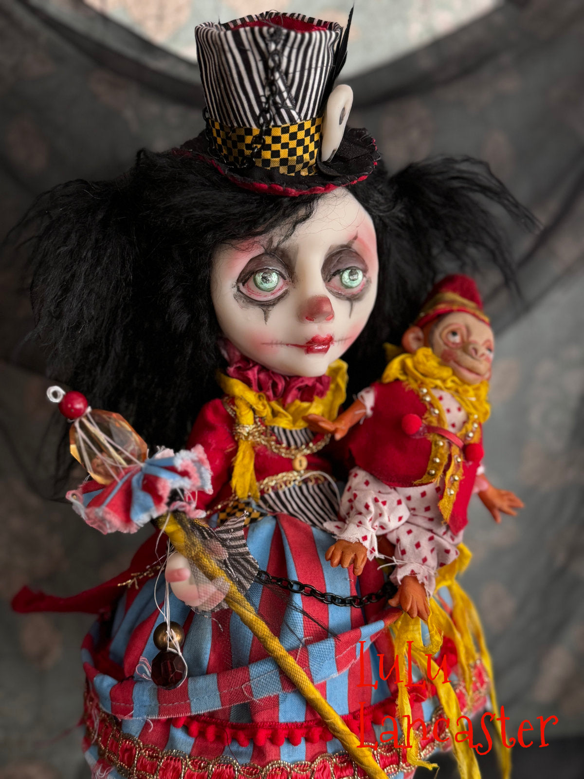 Rayna the Ringmaster Circus Original LuLu Lancaster Art Dolls