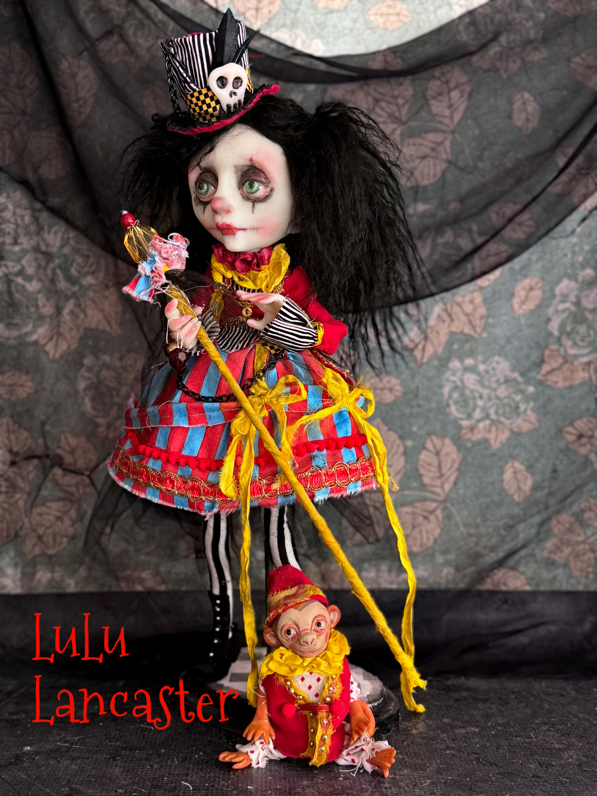 Rayna the Ringmaster Circus Original LuLu Lancaster Art Dolls