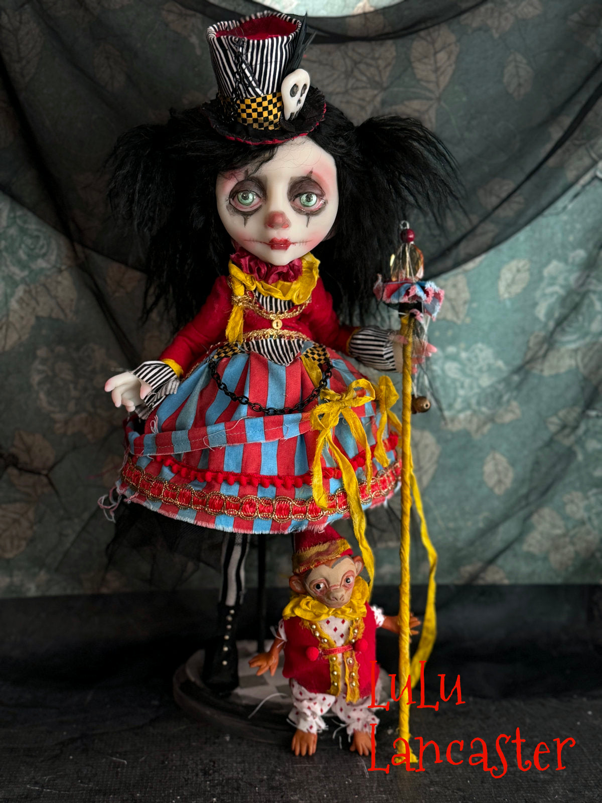 Rayna the Ringmaster Circus Original LuLu Lancaster Art Dolls
