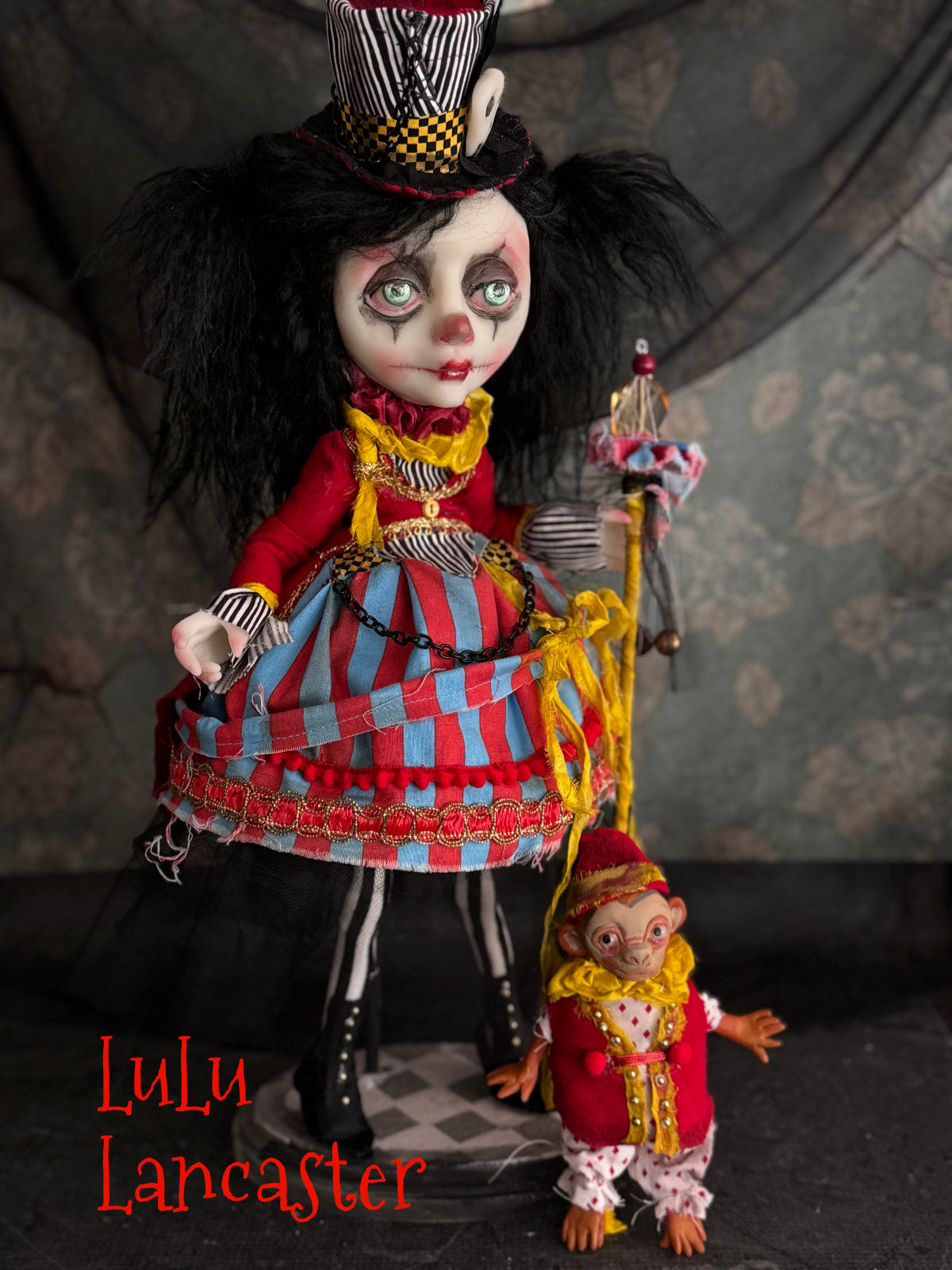 Rayna the Ringmaster Circus Original LuLu Lancaster Art Dolls