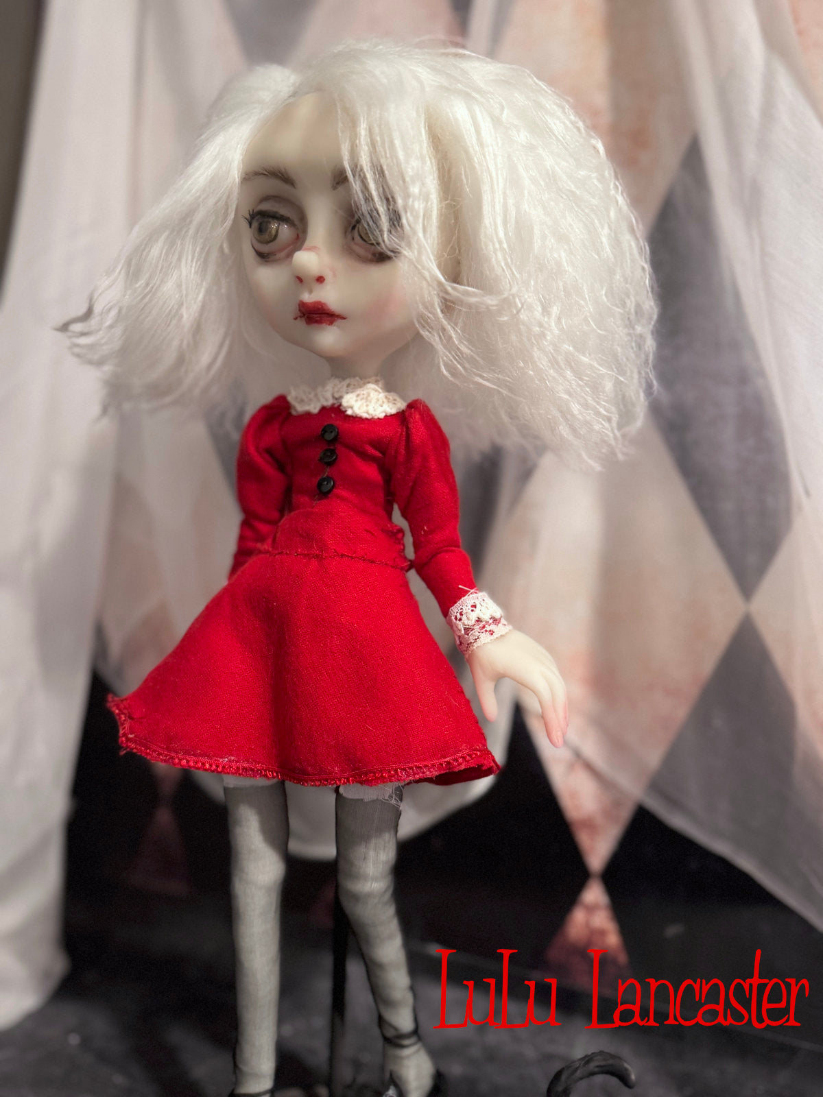 Sabrina and Salem Original LuLu Lancaster Art Doll