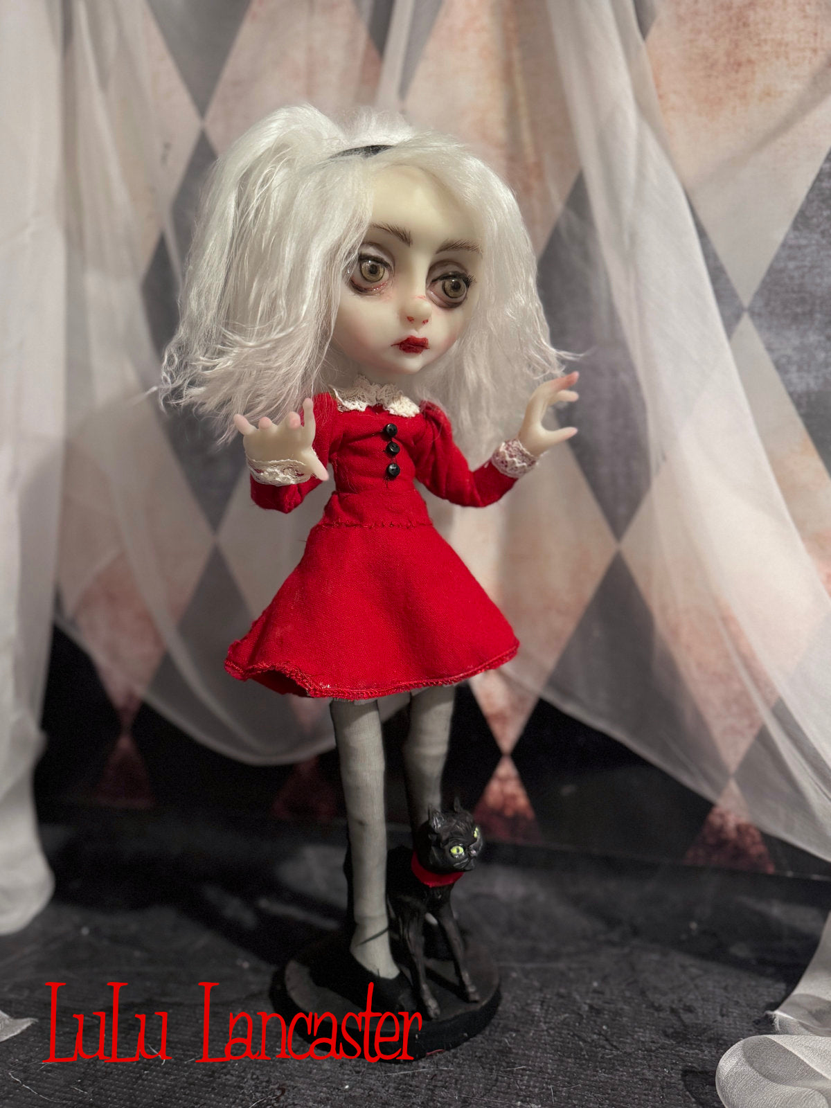 Sabrina and Salem Original LuLu Lancaster Art Doll