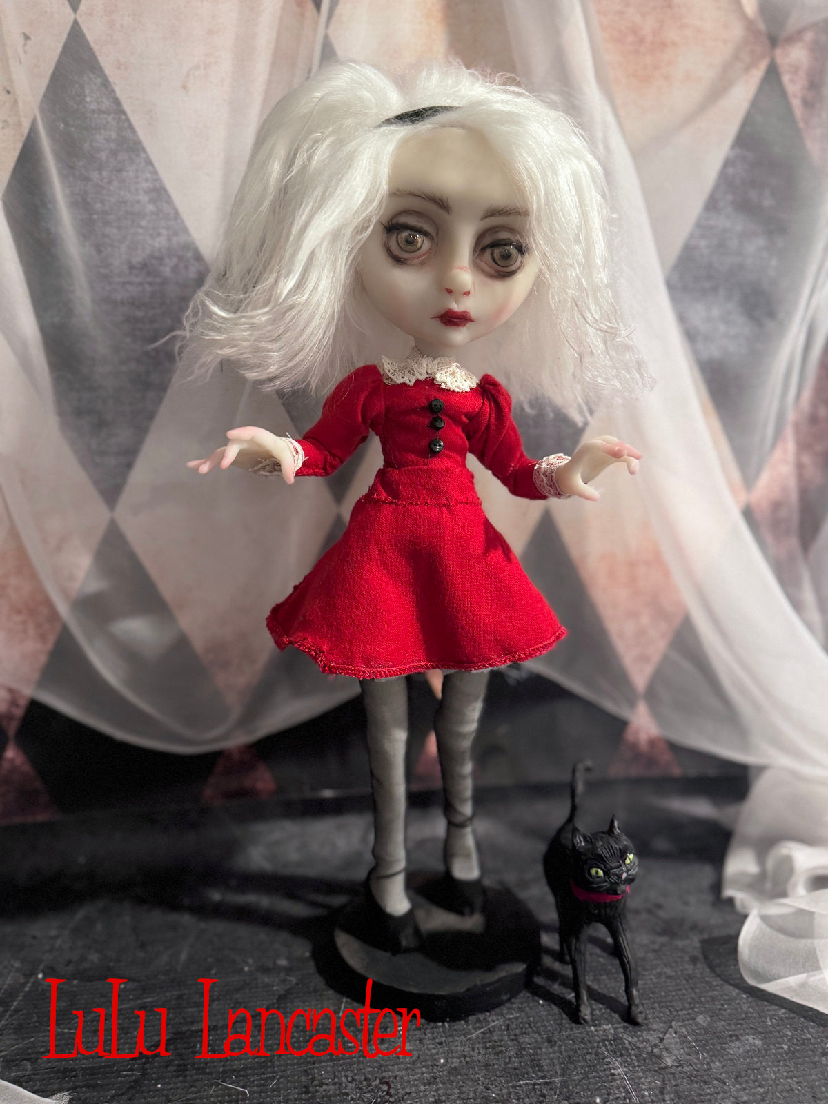 Sabrina and Salem Original LuLu Lancaster Art Doll