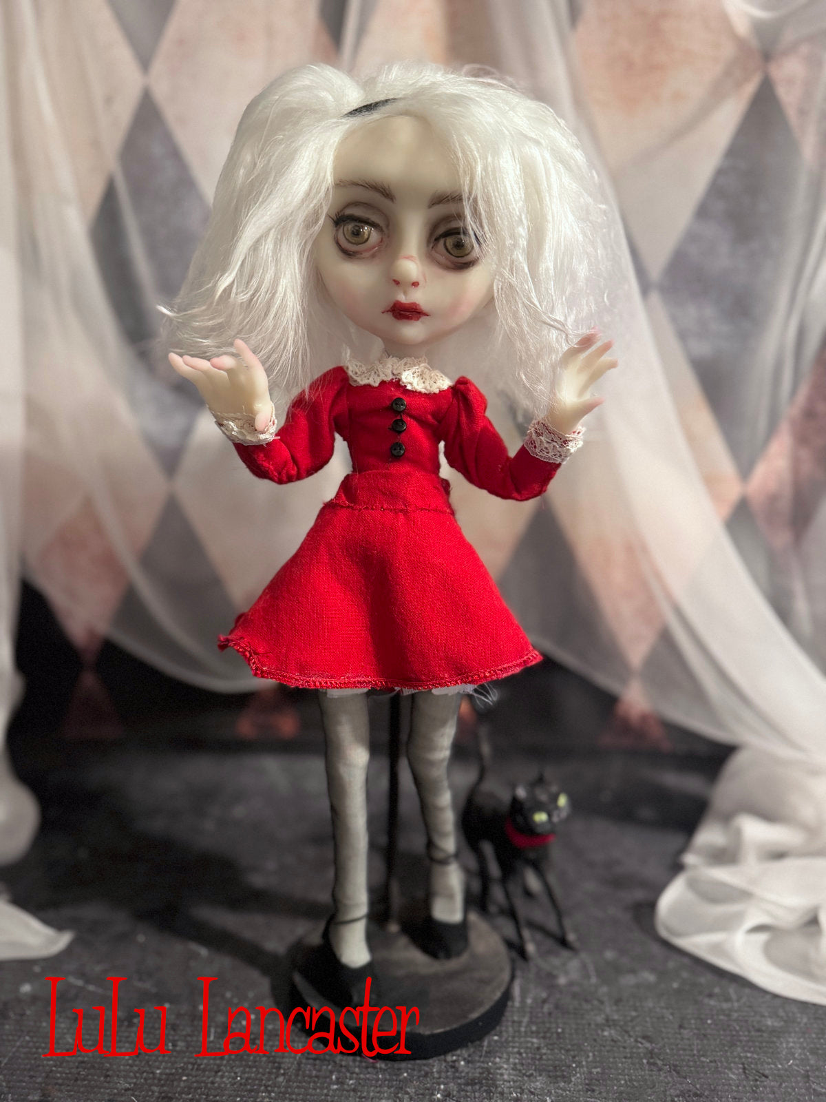 Sabrina and Salem Original LuLu Lancaster Art Doll