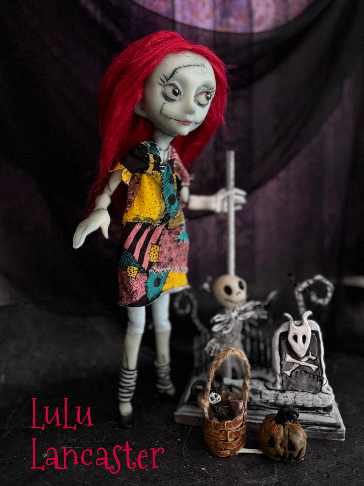 Sally Halloween Original LuLu Lancaster Art Dolls